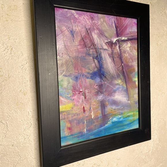 Original Oil Abstract - Picture 4 of 5